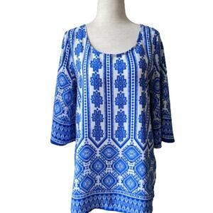 Pink Owl Apparel 3/4 Sleeve Tunic Top S